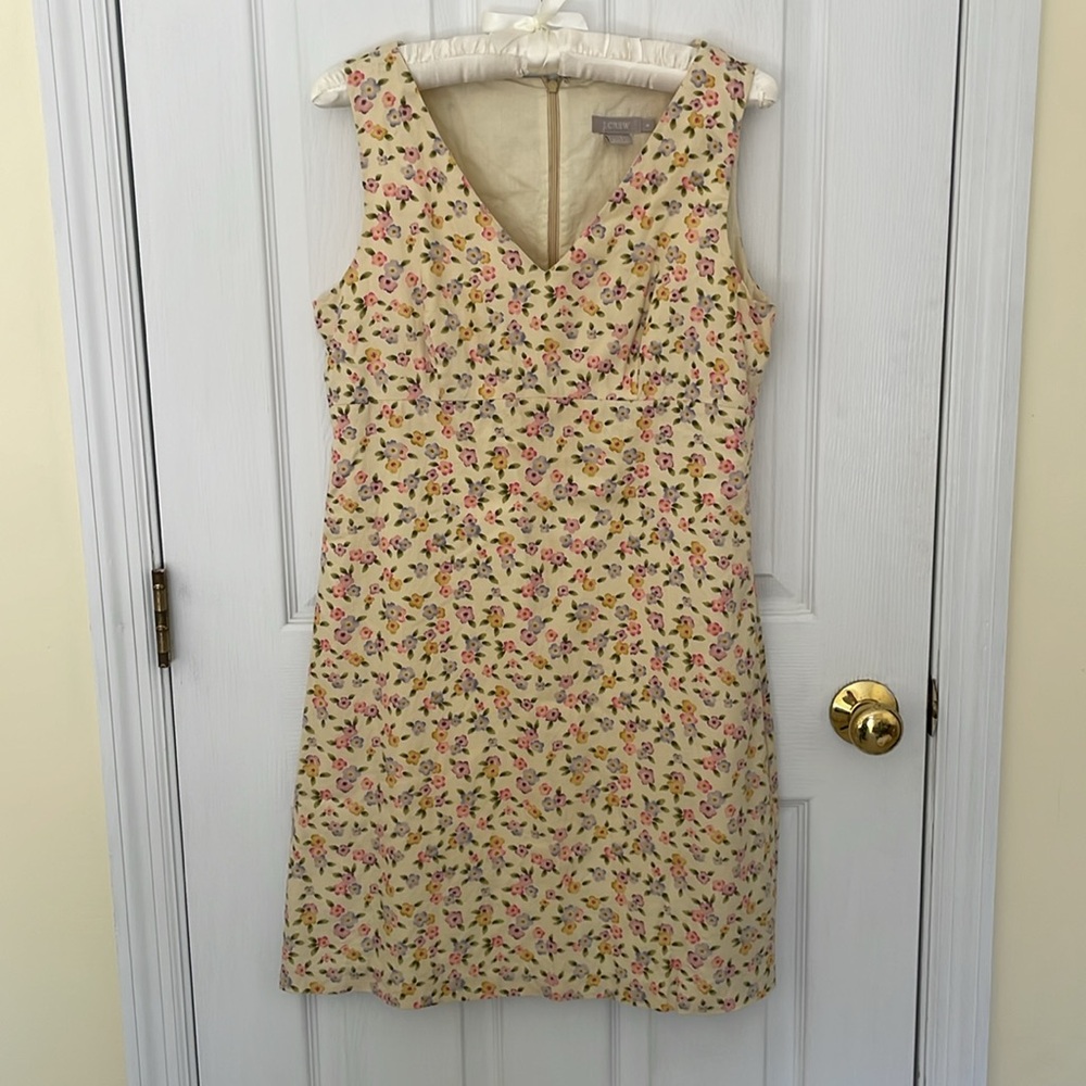 🌸Sweet Butter Yellow J. CREW Sundress. Perfect for Summer! Size 6🌸